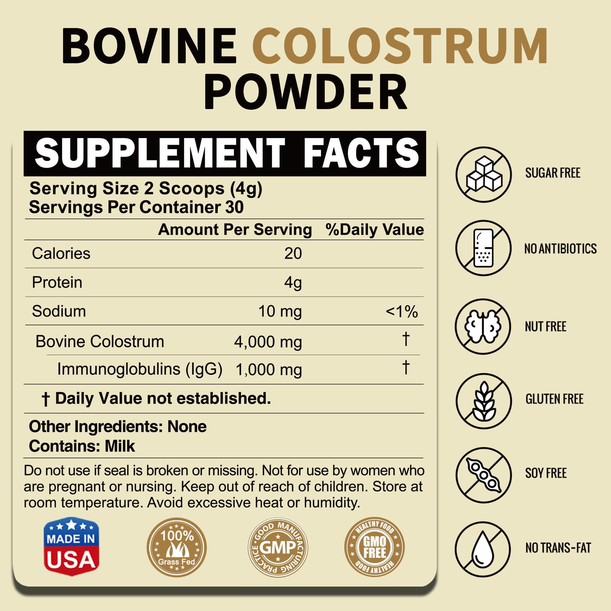 Zammex Zammex Bone Broth Protein + Bovine Colostrum Powder