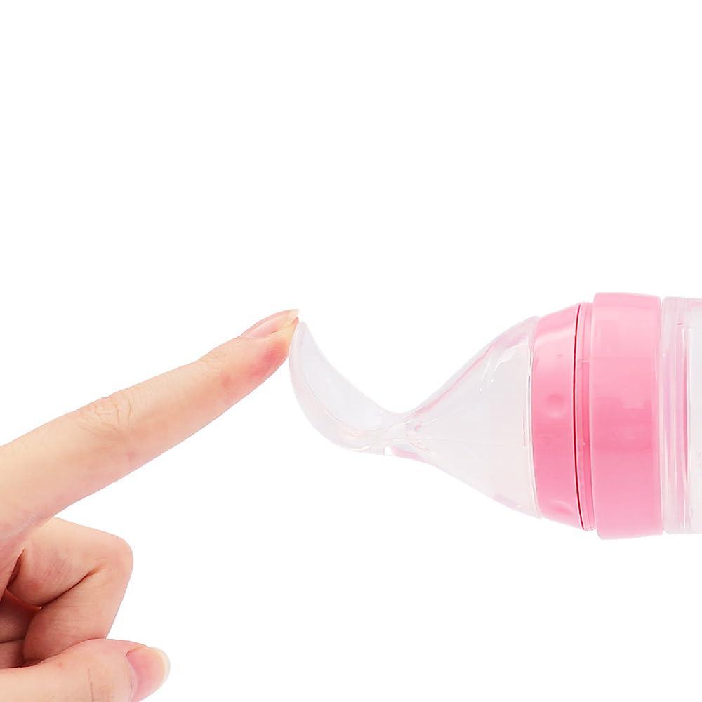 ITODA ITODA Drinking Aids Feeding Cup for Bedridden Elderly Senior Adults, Disabled Patient Maternity, Flow Dysphagia Control Convalescent Water Porridge Soup Liquid Feeder Bottle with Stopper, Brush