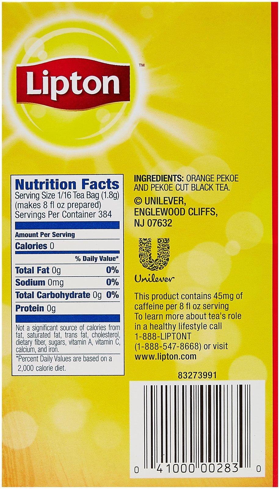 Lipton Lipton Gallon Size Tea Bags - Iced Tea Brew - 1 oz - 24 Count