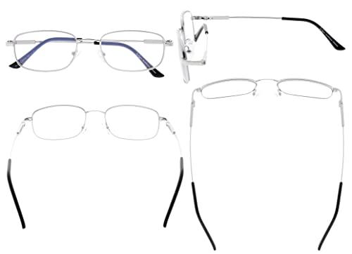 Eyekepper Eyekepper UV Protection Progressive Reading Glasses 3 Levels Multifocus Readers Men Women Bendable Memory Frame