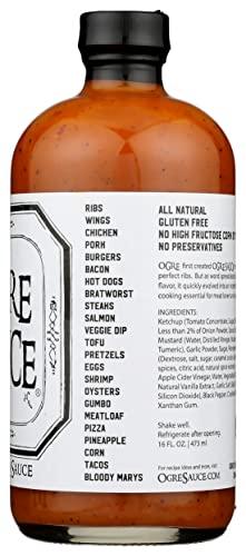 Ogre Sauce BBQ Sauce - Ogre Sauce - All-Purpose Craft Barbecue Sauce - Award Winning BBQ Sauce - Best BBQ Sauce You've Ever Had
