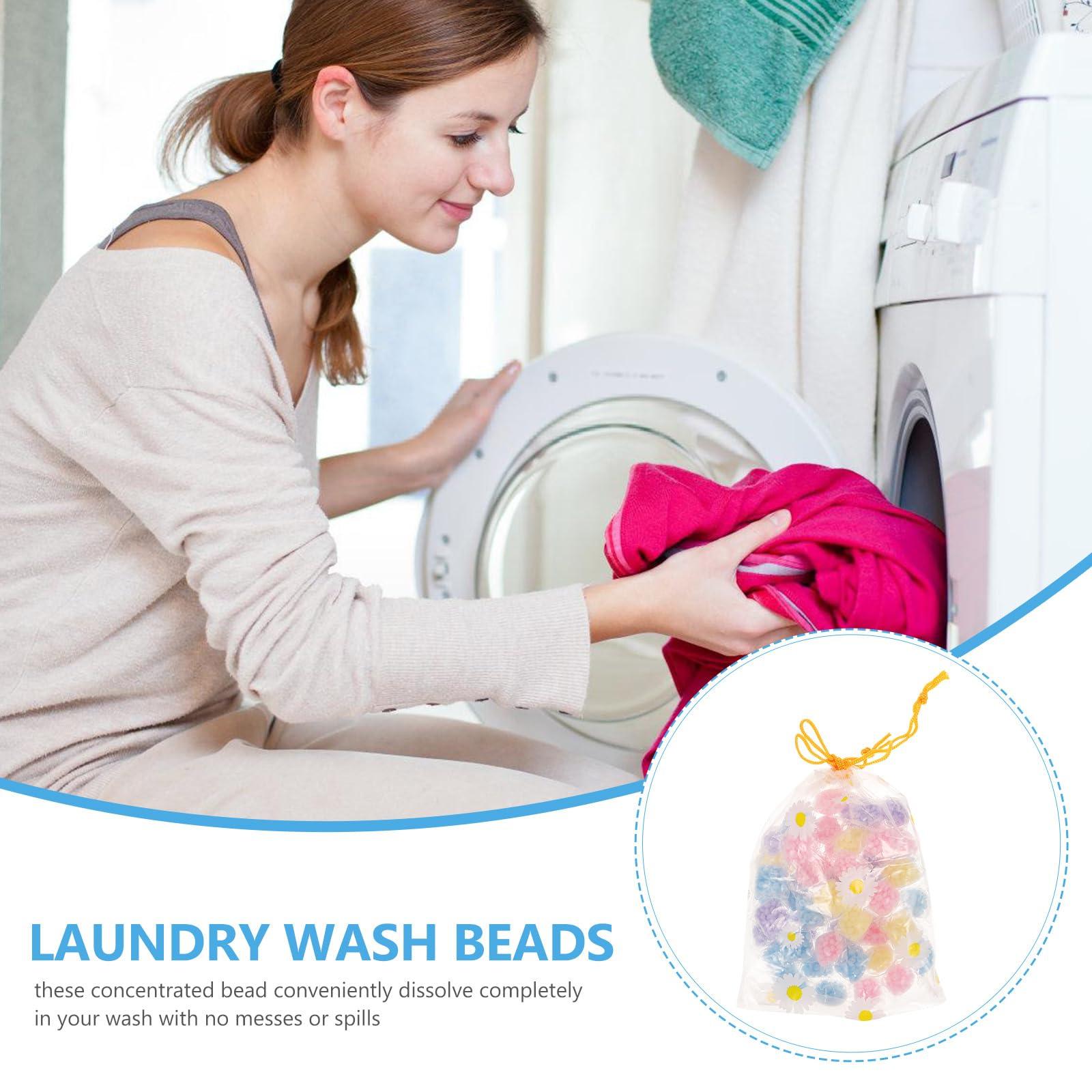 DOITOOL 50 Scent Beads Laundry Bulk Lavender Freshener Lasting in-wash Fragrant Washer Fabric for Smelling Laundry Booster Beads Fresh in Softener Assorted Clothes Beads: G Wash
