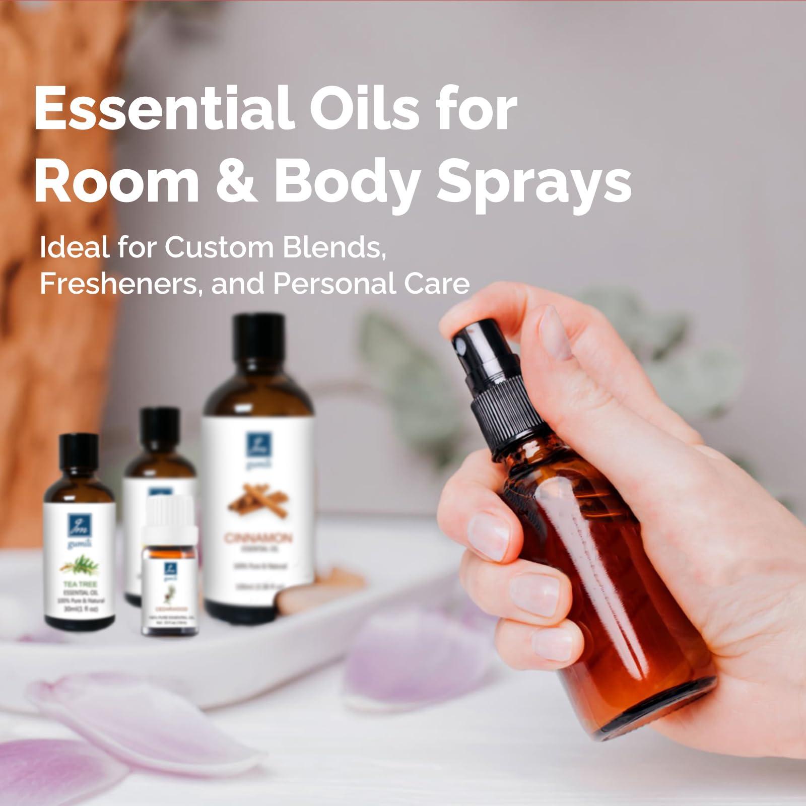 gm gumili GM Gumili Cedarwood Essential Oil for Diffuser Skin Hair Holiday Home Care