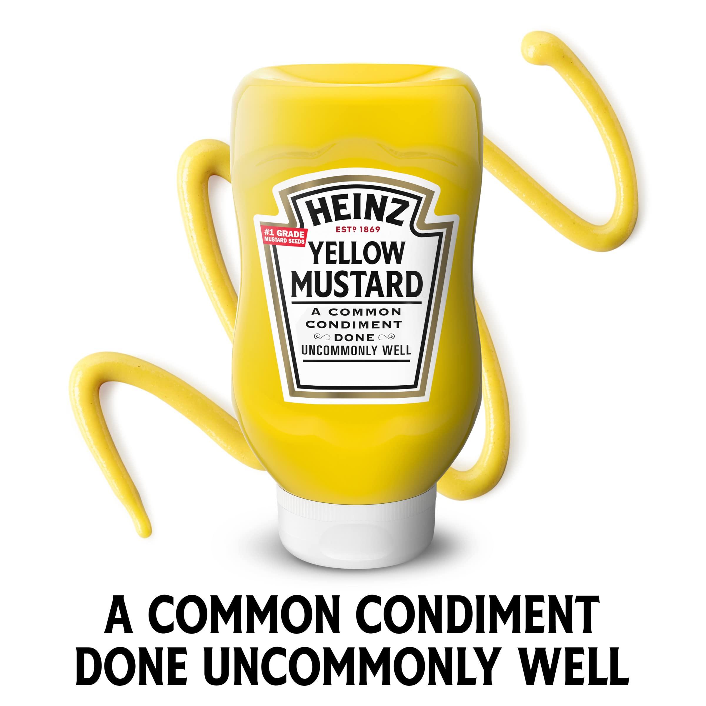 Heinz Heinz Yellow Mustard (20 oz Bottle), Packaging May Vary