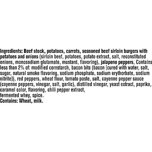 Campbell\'s Campbell\'s Chunky Soup, Spicy Sirloin Burger Soup, 18.8 Ounce Can (Pack of 2)