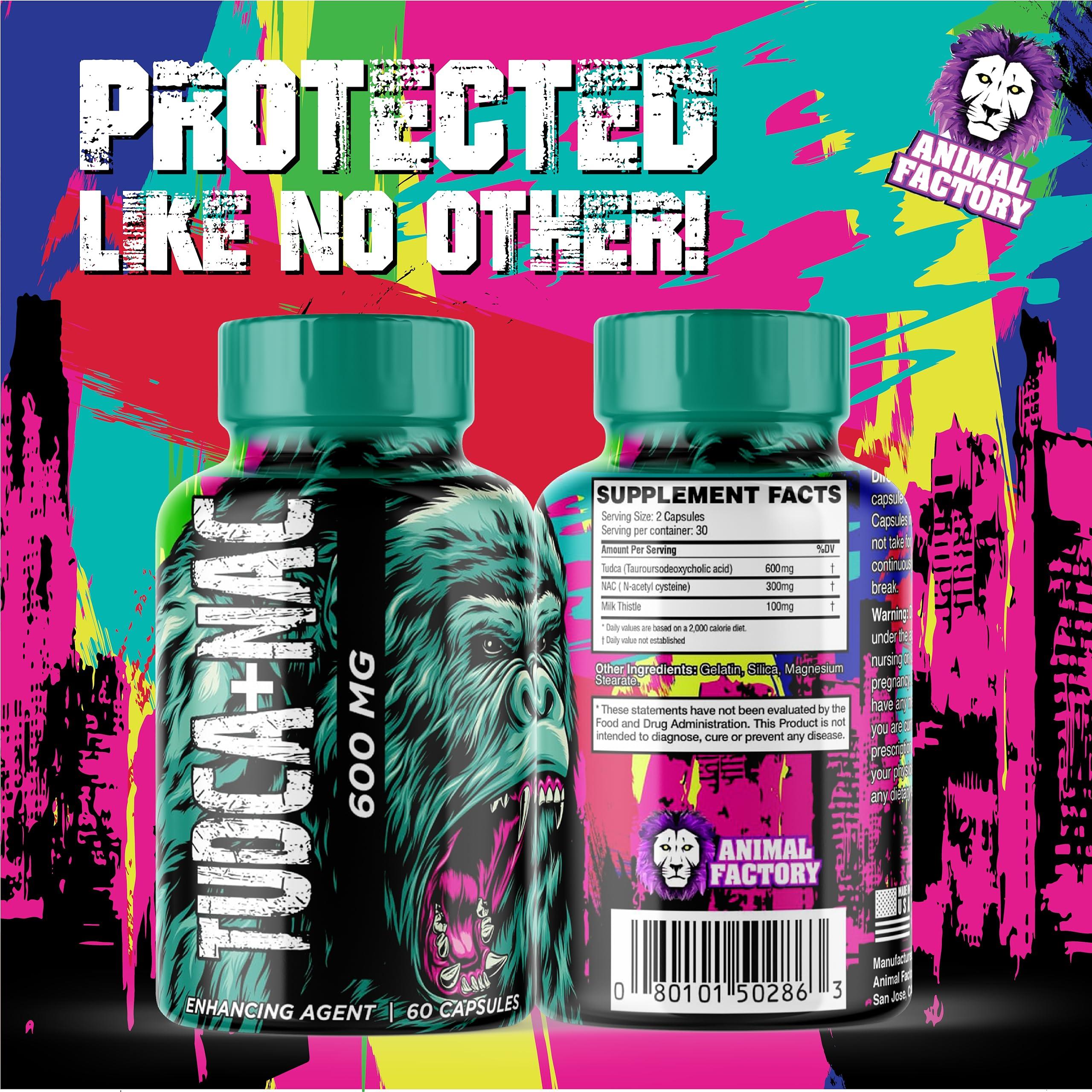 Muscle Metabolix Tudca + NAC N-Acetyl Cysteine Liver Support Supplement - Tudca 600mg with N-Acetyl Cysteine 300mg Anti-Aging Liver Support | Tauroursodeoxycholic Acid | NAC N-Acetyl Cysteine | 60 Capsules