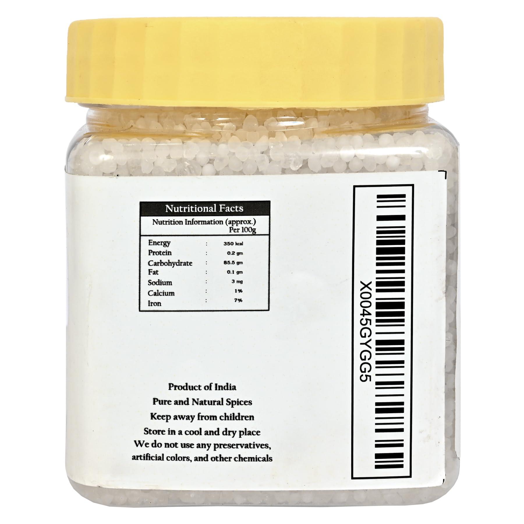 Shudh India Shudh india Sabudana (Tapioca/Sago) Pearls 8.8oz (250g) ~ All Natural | Vegan | No Colors | NON-GMO | Kosher | Indian Origin