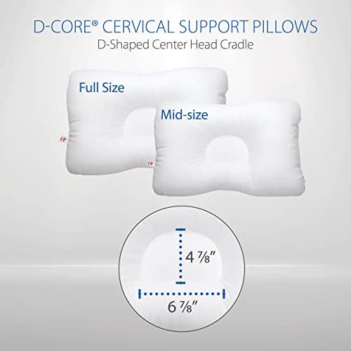Core Products Core Products D-Core Cervical Support Pillow, Standard Firm, Midsize