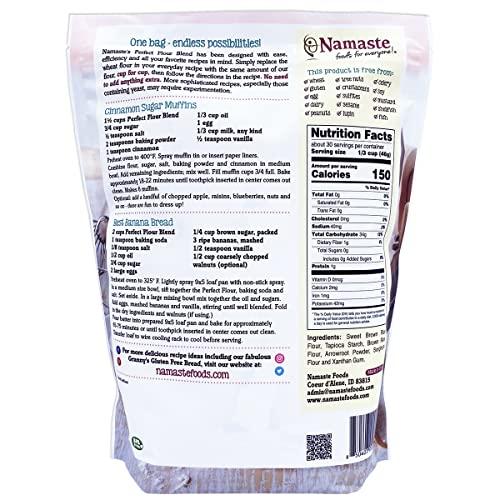 Namaste Foods Namaste Foods Gluten Free Perfect Flour Blend, 48 Oz, Pack of 6