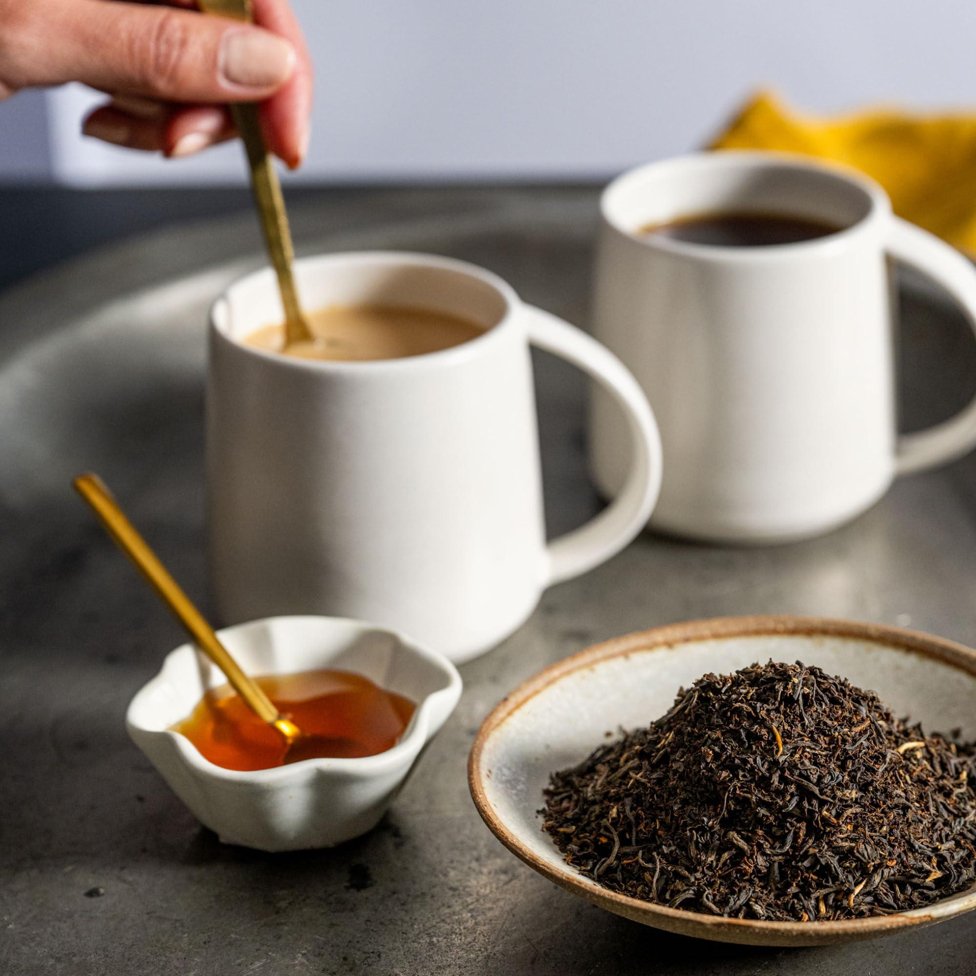 Rishi Tea Rishi Tea English Breakfast Tea - Organic Sachet Tea Bags, Energizing & Caffeinated Pure Black Tea, Ideal for Hot or Iced Tea - 15 Count (Pack of 6)