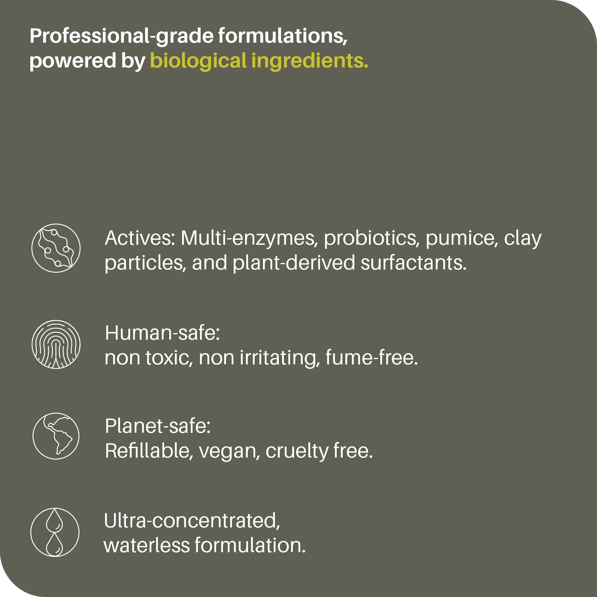 Everneat Everneat Oven Scrub (16oz): Natural Oven Cleaner and Kitchen Cleaner | Heavy Duty Oven Cleaner & Oven Rack Cleaner Kit | Fume-free & Safe to Clean All Ovens (Unscented)