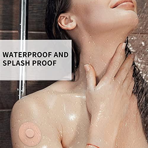 RIESKAS 30pcs Waterproof Adhesive Patches for Skin Falling Prevention Breathable Elastic Fabric Adhesive Cover for Sensor Hiking Camping Outings