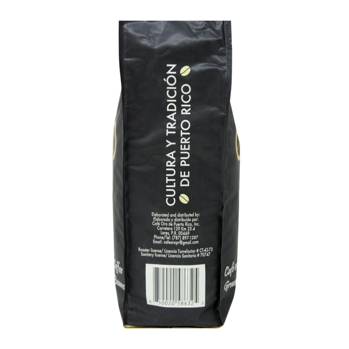 Affinity Foods Cafe Oro Espresso Roasted Coffee Beans- Puerto Rican Coffee (2 pounds) in an Affinity Foods Bag