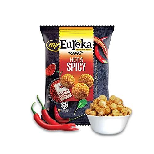 Malaysia Eureka Gourmet Popcorn 80g (Hot & Spicy, 6)