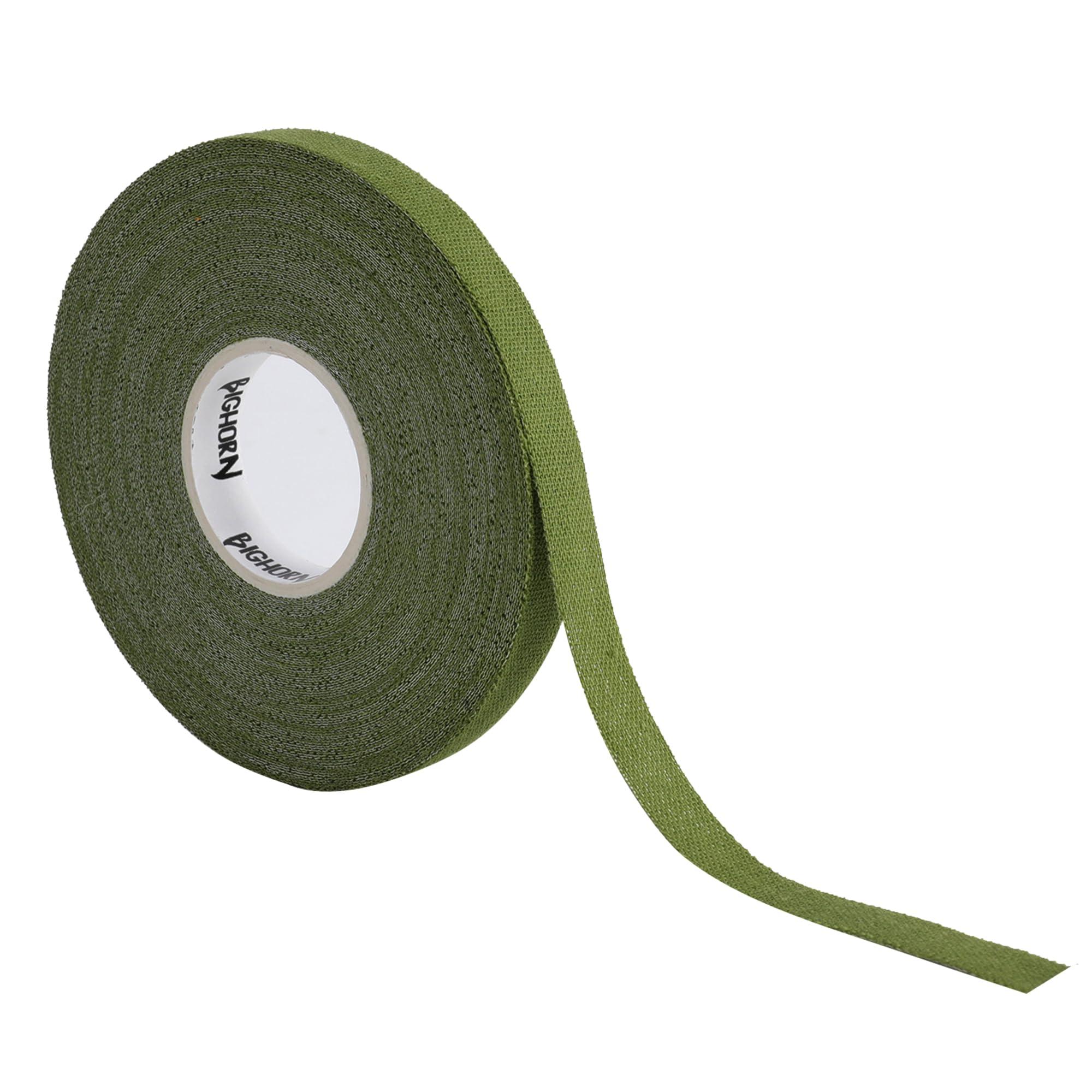 Bighorn Athletics Bighorn Athletics Jiu Jitsu Finger Tape | Athletic Sports Tape for Injuries & Support: BJJ, Judo, MMA, Rock Climbing, Volleyball, Crossfit, Hands & Toes | 0.3-Inch x 45-feet, 8-Rolls, Military Green