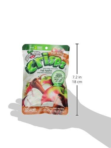 Brothers-ALL-Natural Brothers-ALL-Natural Fruit Crisps, Fuji Apple and Cinnamon, 0.35 Ounce (12 count, Pack of 2)