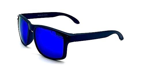 SydeStyle SydeStyle Polarized & Bifocal Reader Sunglasses for Men Women, Wrap Sports Sun Reading Glasses UV Protection (Blue Lens, 1.50, multiplier_x)