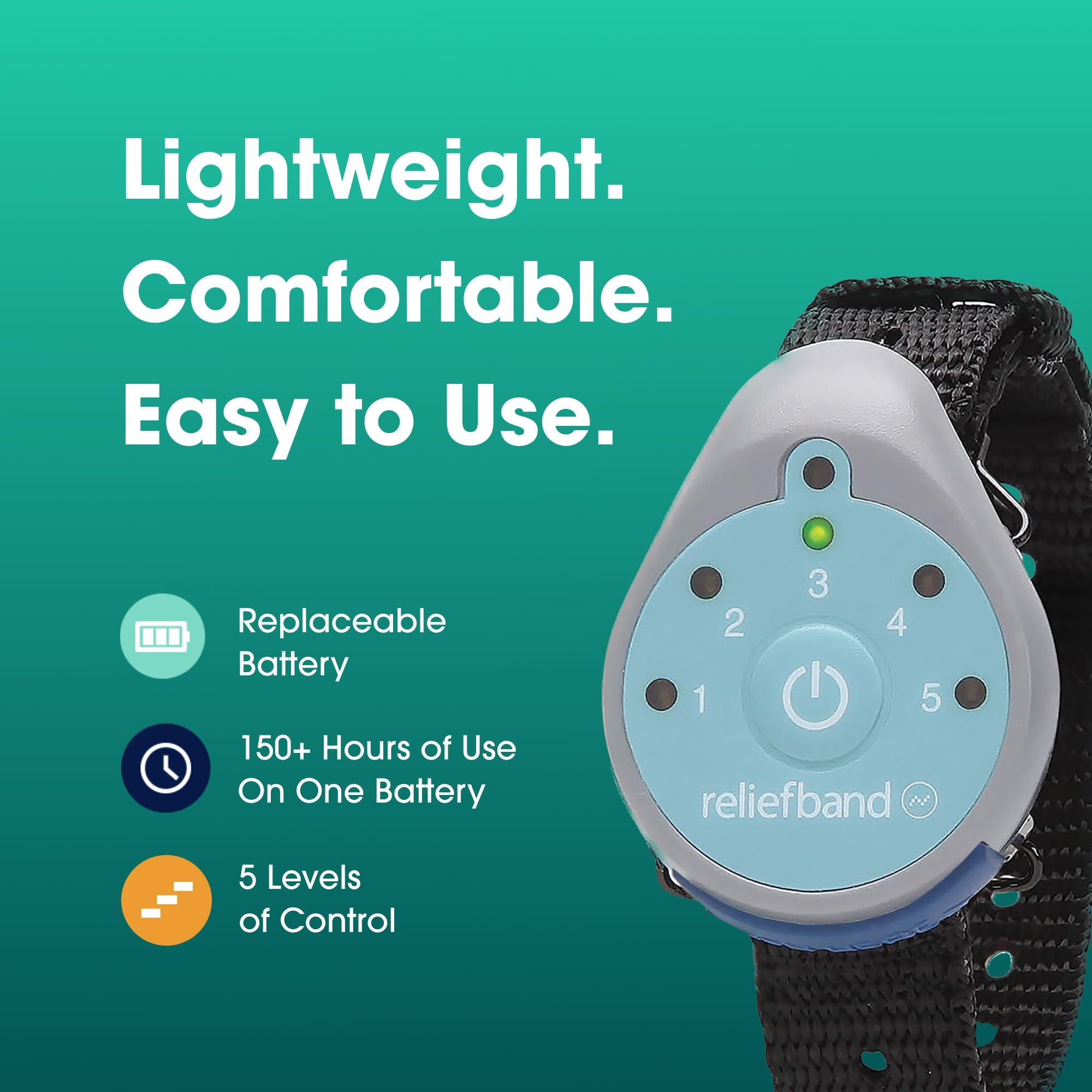 Reliefband Reliefband Classic Wristband for Motion Sickness, FDA Cleared, Drug-Free