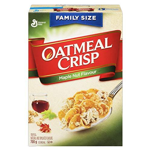 Oatmeal Crisp Oatmeal Crisp Maple Nut Flavour Cereal, 700 Gram {Imported from Canada}