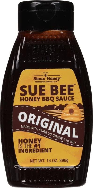 Sue Bee Sue Bee Original Style Barbecue Sauce, Honey BBQ, 14 Ounce (Pack of 1)