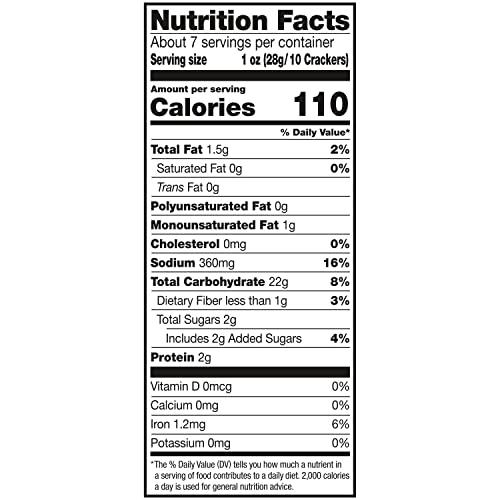 Snack Factory Snack Factory Pretzel Crisps, Sea Salt & Cracked Pepper, 7.2 Oz