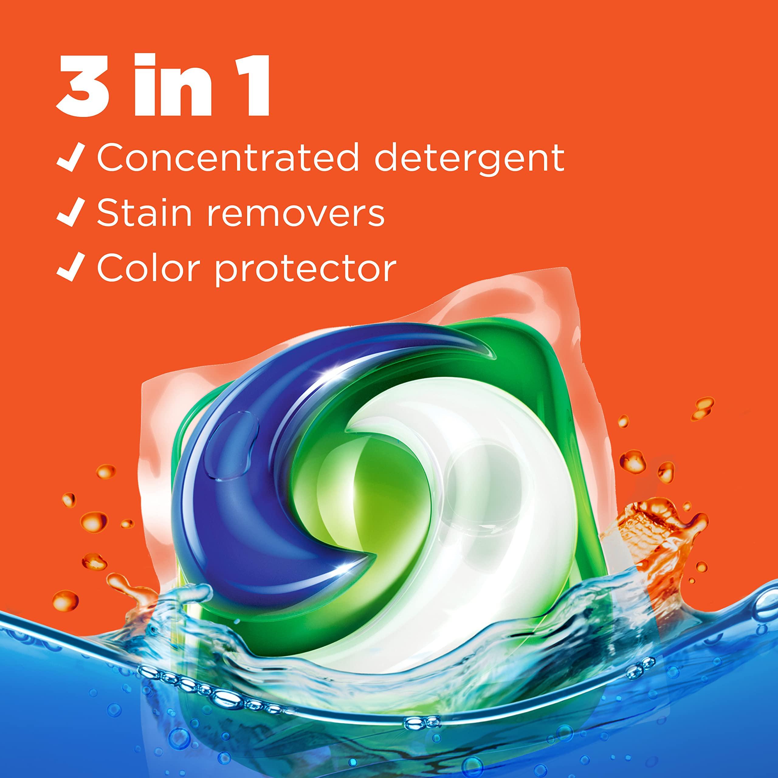 Tide Tide PODS Liquid Laundry Detergent Soap Pacs, HE Compatible, 57 Count, Powerful 3-in-1 Clean in one Step, Original Scent