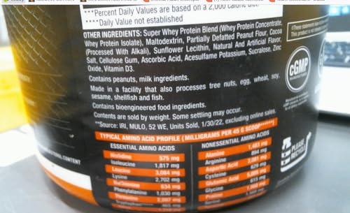 Body Fortress Body Fortress 100% Whey, Premium Protein Powder, Chocolate Peanut Butter, 1.78lbs (Packaging May Vary) & 100% Whey, Premium Protein Powder, Vanilla, 1.74lbs (Packaging May Vary)