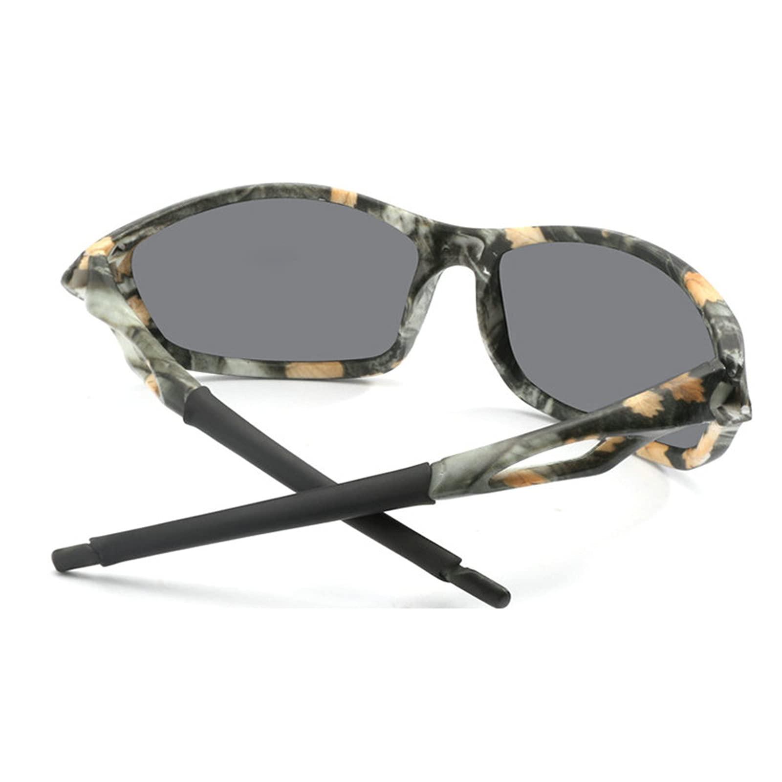 willochra willochra Polarized Wrap Around Full Reading Sunglasses men women Outdoor Work Readers driving Safety uv Protection -Not Bifocals (flower, 175)