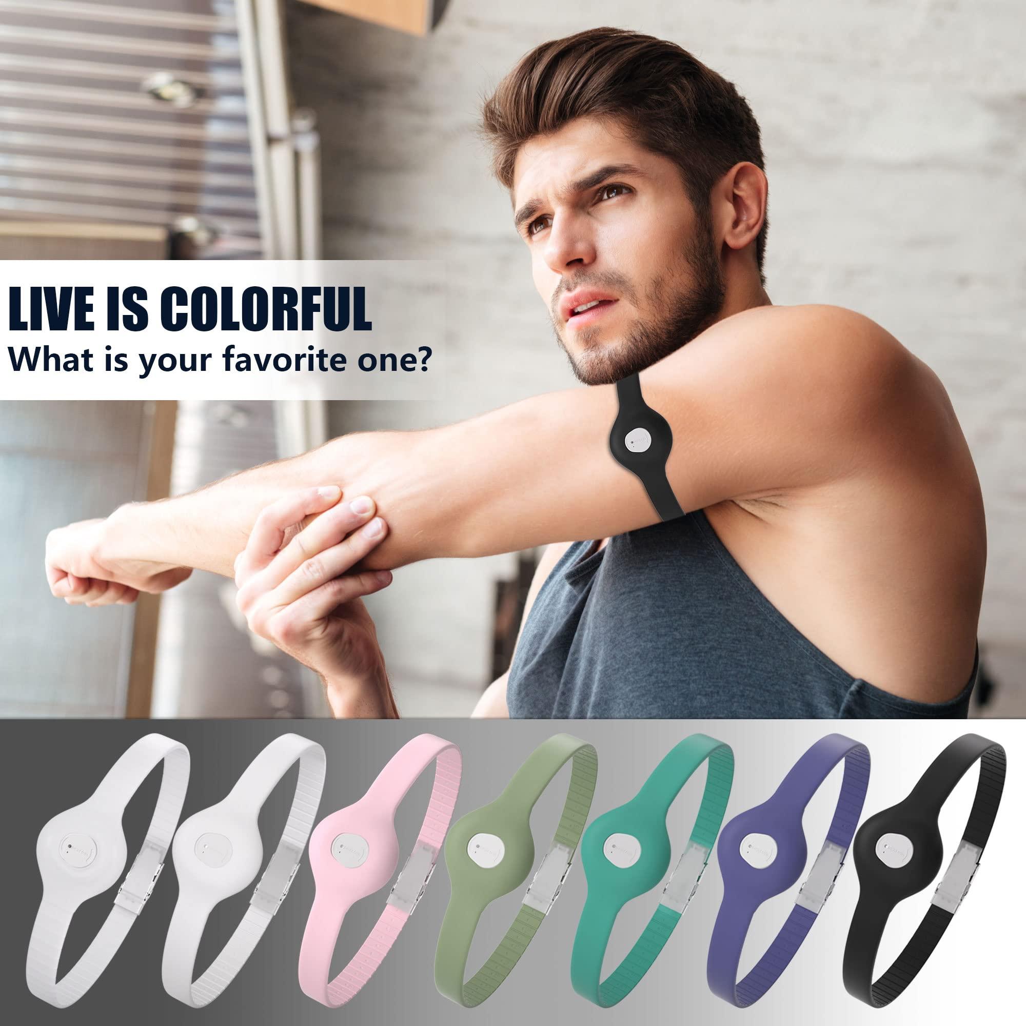 Divoti Divoti CGM Continuous Glucose Monitor Sensor Cover Armband Compatible with Dexcom G7, Trim-to-fit Adjustability- Transparent