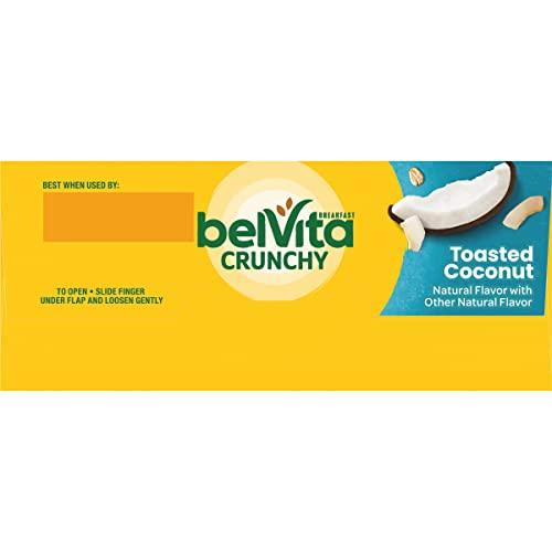 Belvita belVita Toasted Coconut Breakfast Biscuits, 5 Packs (4 Biscuits Per Pack)