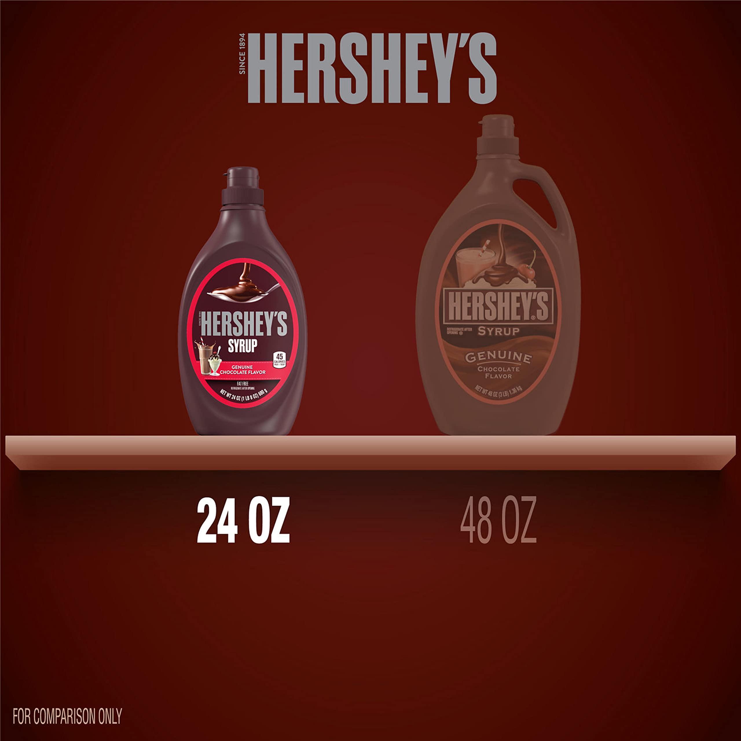 HERSHEY'S HERSHEY\'S Chocolate Syrup Bottle, 24 oz