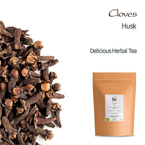 Valley of Tea Cloves Whole Spice Organic Clove - Direct From Sri Lanka - Organic Cloves Spice Whole Clove Spice Sri Lanka Cloves Spice Cloves Whole Cloves Cloces Sri Lankan Cloves 100g