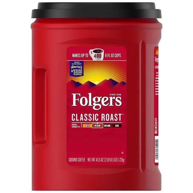 Generic Folger Classic Roast Ground Coffee (43.5 oz.) - 1 Pack