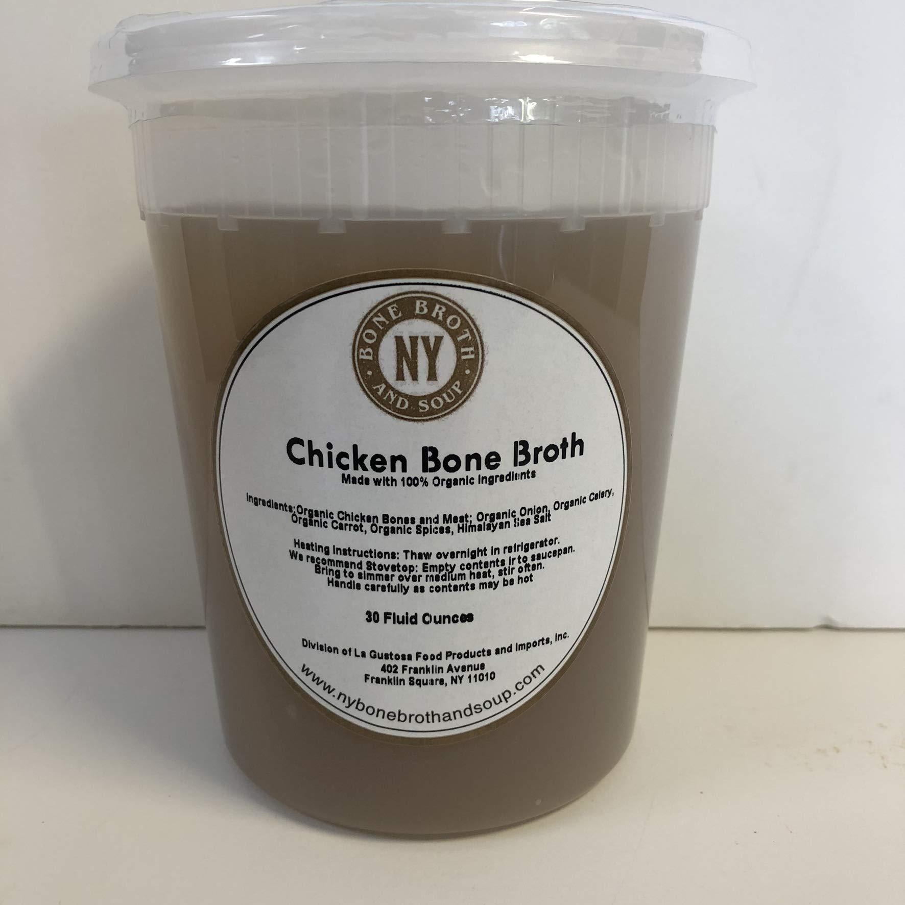 NY Bone Broth And Soup Organic Chicken Bone Broth x 6