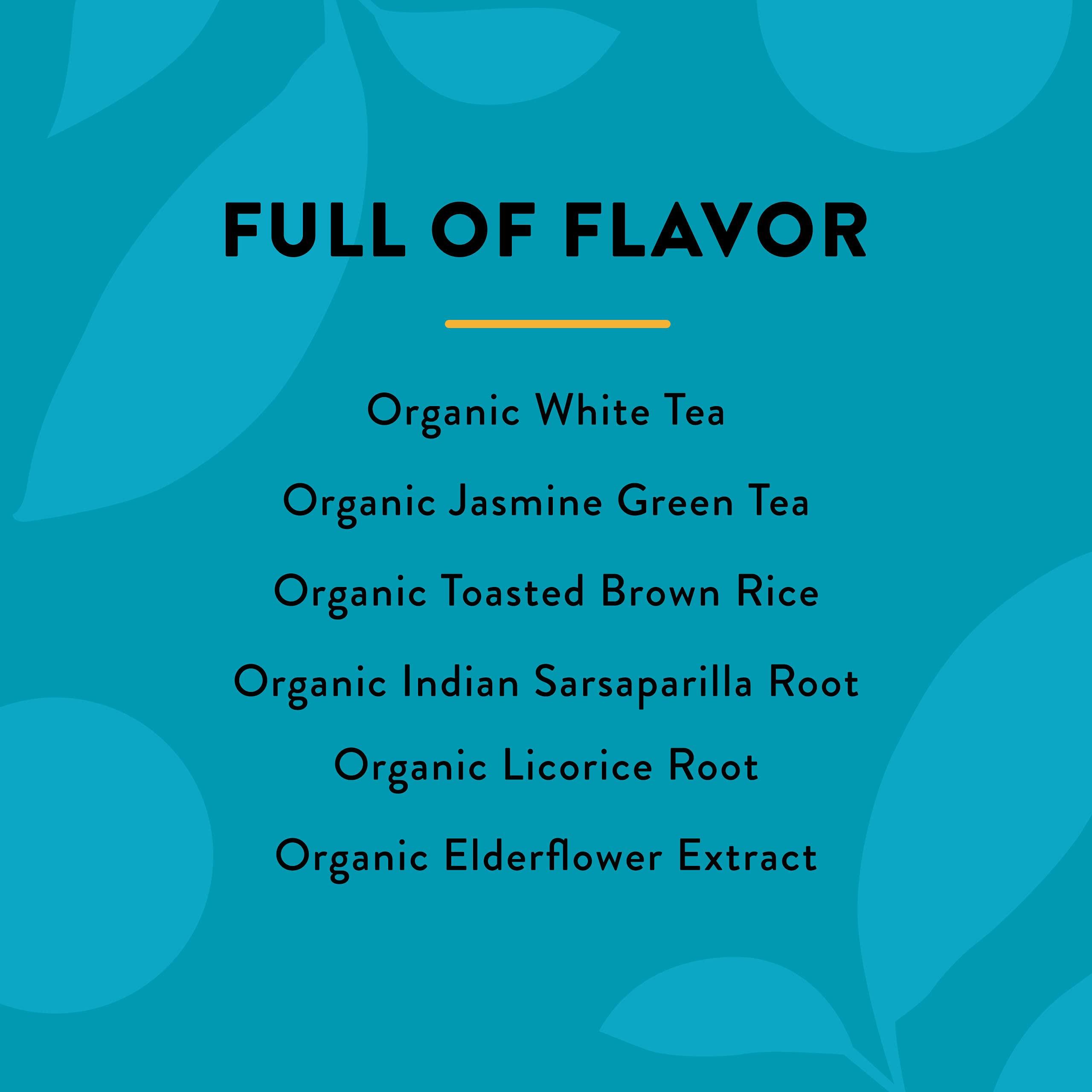 Choice Organics Choice Organics - Organic White Elderflower Tea (1 Pack) - Organic White & Green Tea - 16 Tea Bags