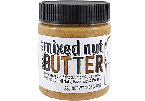 TJ's Trader Joes Mixed Nut Butter Almonds, Cashews, Walnuts, Brazil, Hazelnuts, & Pecans 12 oz