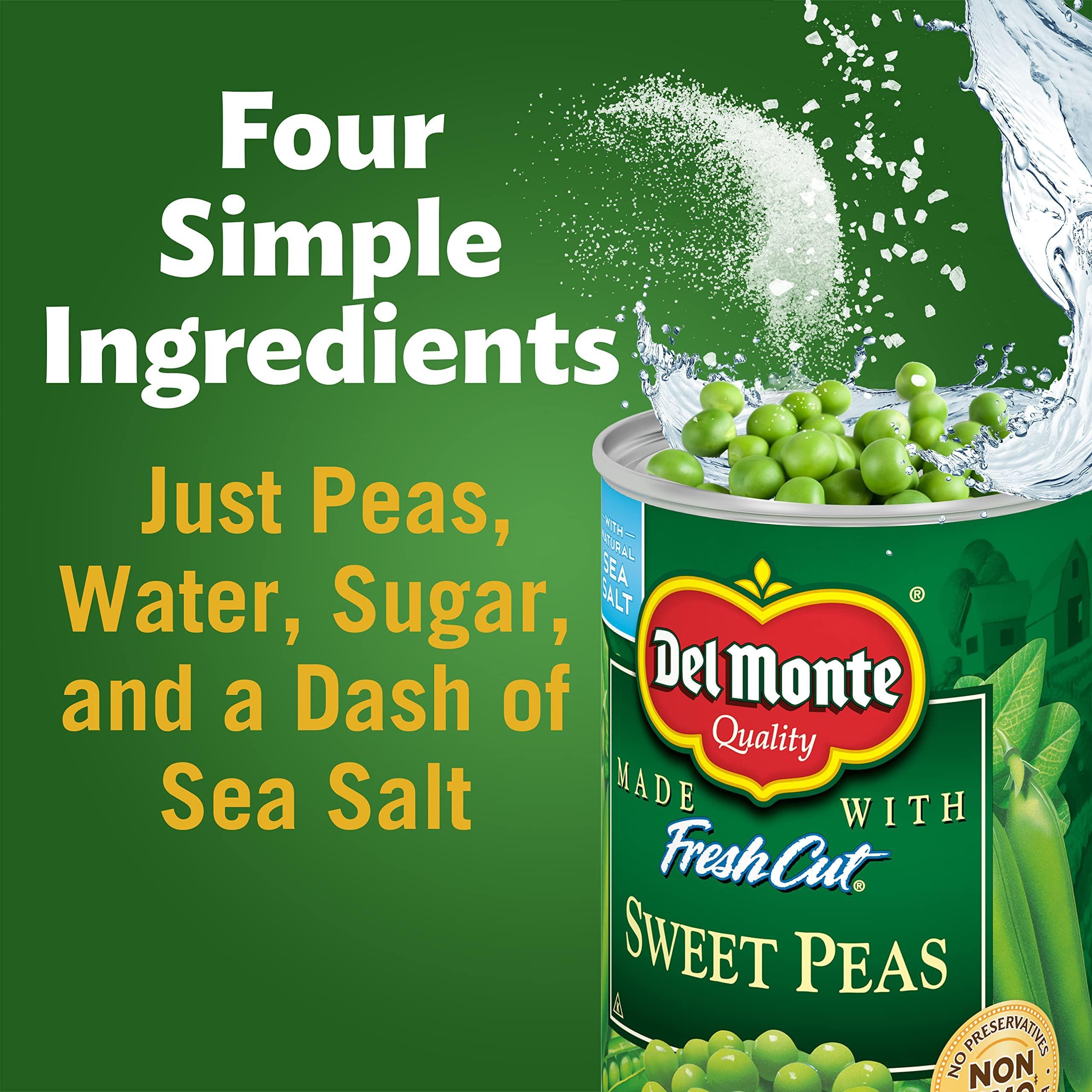Del Monte Del Monte Canned Sweet Peas, 15 oz Can