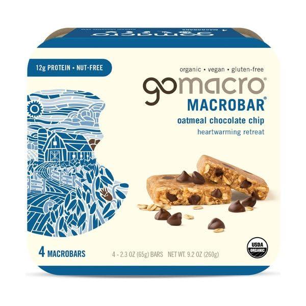 GoMacro GoMacro Organic Oatmeal Chocolate Chip Bars, 2.3 OZ