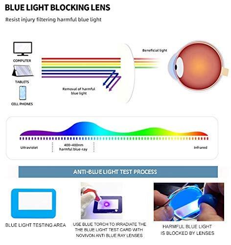 Kanda Of Japan Kanda Japan SlimFold 001 Folding Blue Light Reading Glasses w/ Case Silver +3.00
