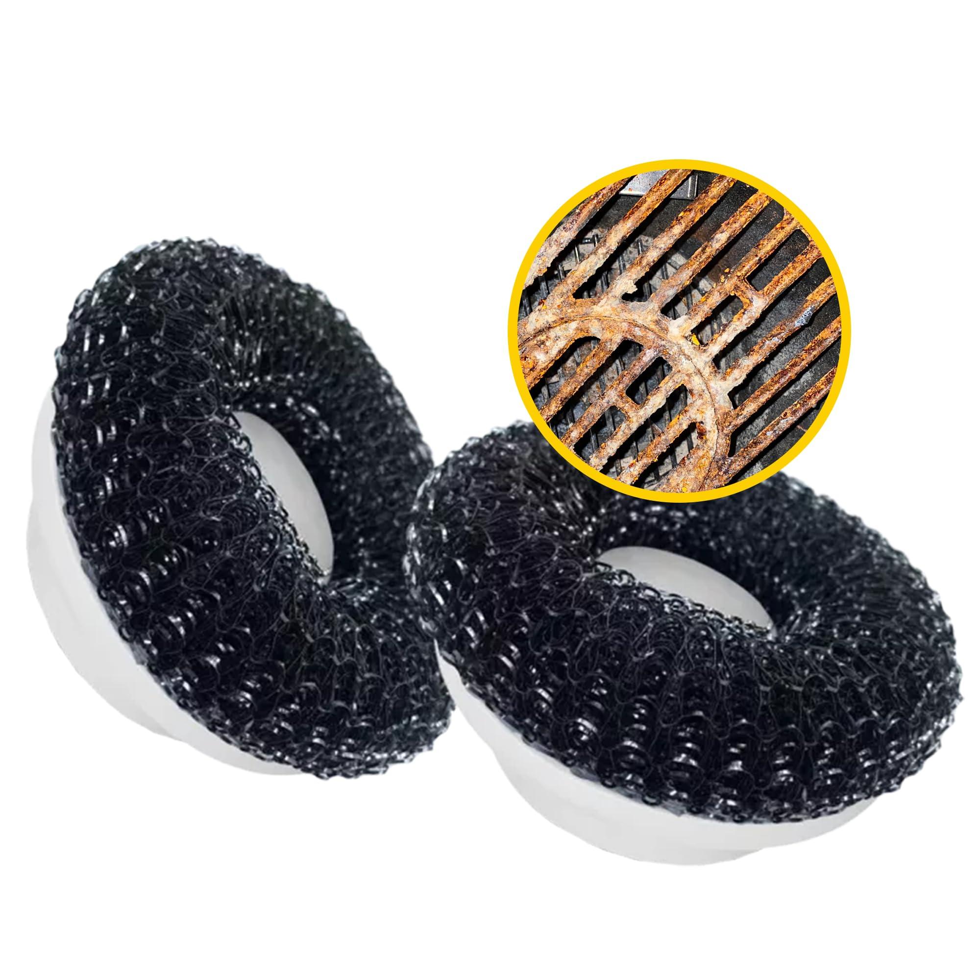 SYNOSHI Kitchen Set | SYNOSHI Electric Spin Scrubber Kit + 6 Sponge Brush Heads + 2 Steel Brush Heads