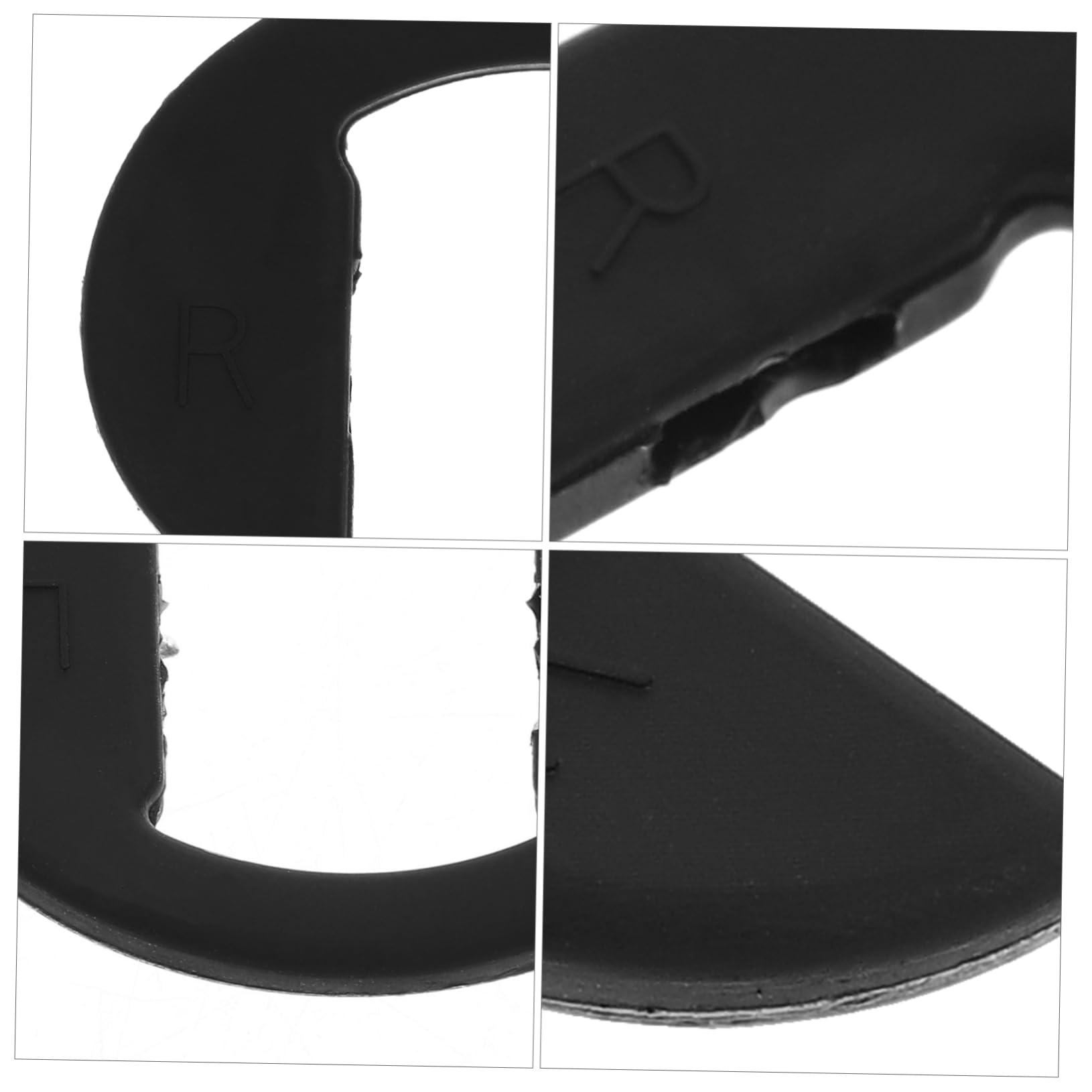 DOITOOL 20 Pcs Silicone Glasses Nose Pads Eyeglasses Nose Pads Anti-Slip Nose Pads Eyeglass Repair Kits Silicone Nose Pads for Eyeglasses Glasses Nose Mat Non-Slip Nose Clip