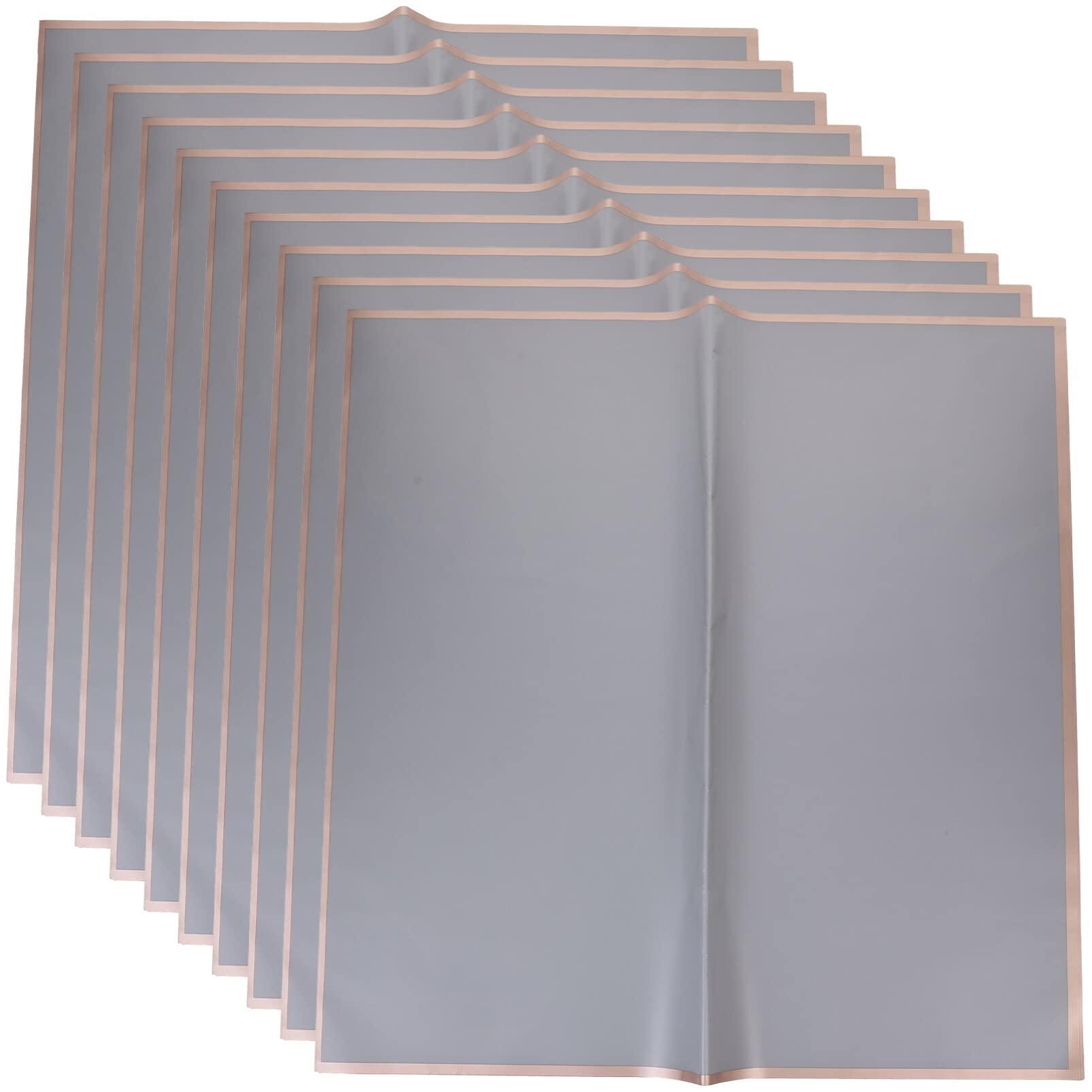 Operitacx Operitacx 20 Sheets flower bouquet wrapping paper wrapping paper floral paper Rose flower material translucent flower wrapping Material bouquet supplies sheet craft paper