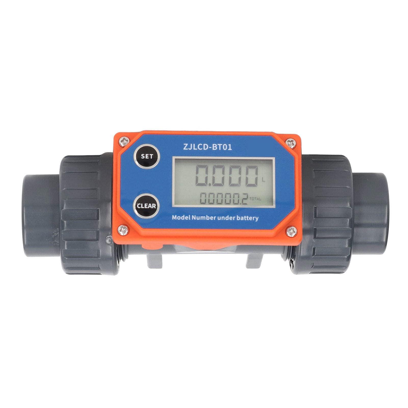 Pyhodi Water Flowmeter, High Accuracy Water Flow Meter Sensitive Response for Swimming Pool