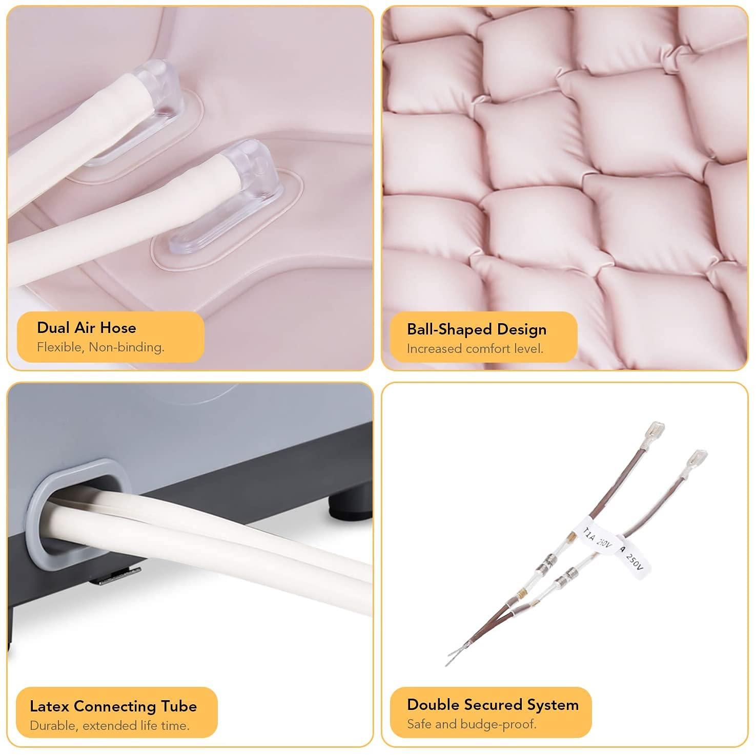 FIRST LOVE Alternating Pressure Mattress Medical Air Mattress with Inflatable Pad & Electric Pump System for Ulcer Bedsore Prevention and Pressure Sore Treatment-Fits Standard Hospital Beds, 79x35 in Pack of 1