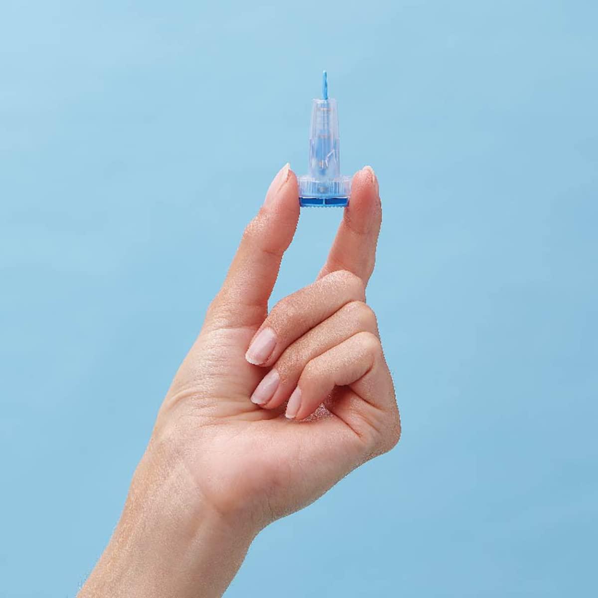 Medline Medline Sterile Safety Lancets with Push-Button Activation, 28G x 1.6 mm, Box of 200: Dependable Blood Sampling Device for Blood Glucose Testing