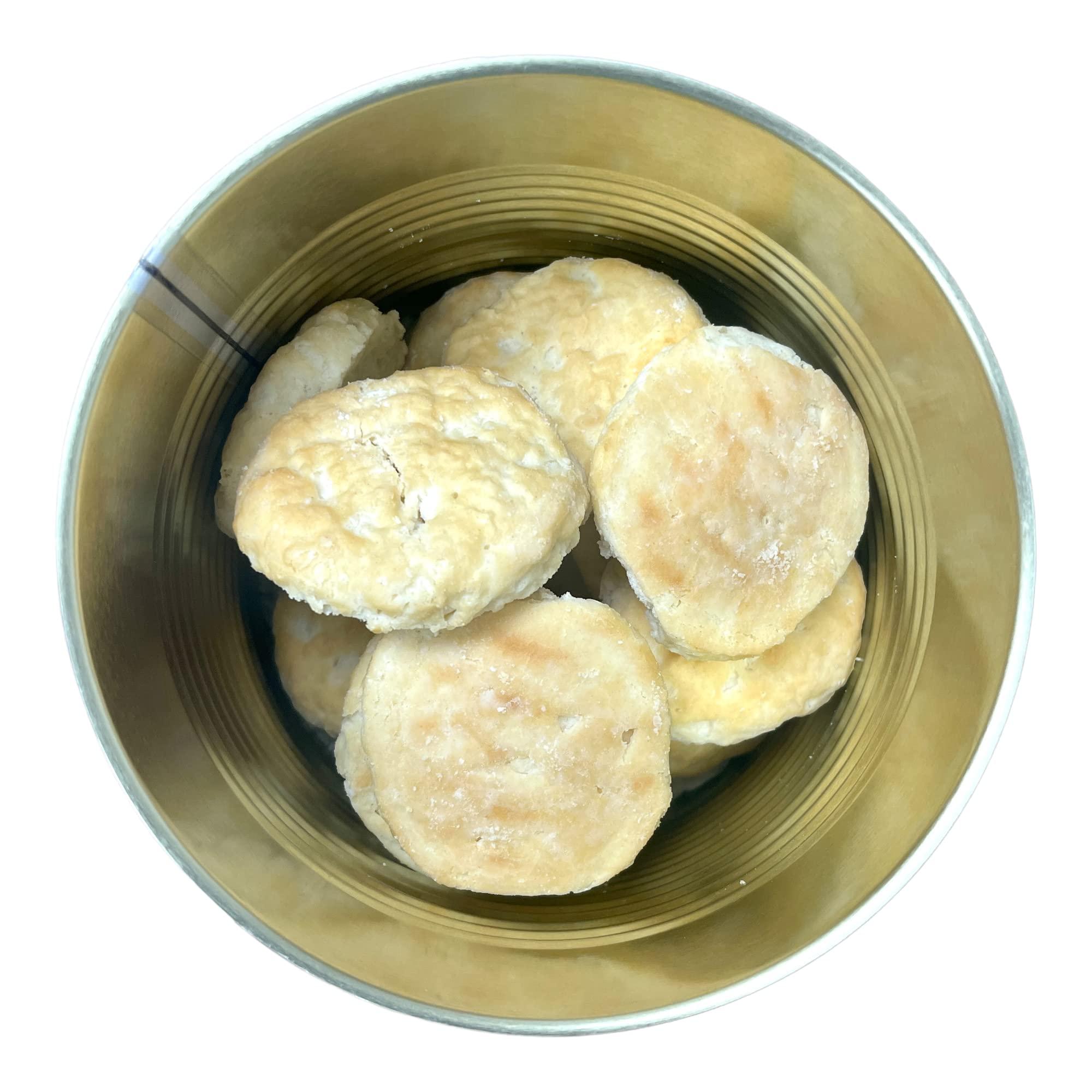 SAFECASTLE Freeze Dried Holiday Variety Long Term Food Storage and Emergency Preparedness Kits |Survival, Hunting & Emergency Food |25+ Year Shelf life | 6 Cans Per Case(2 Cans Biscuits and Gravy, 2 Cans Corn, 2