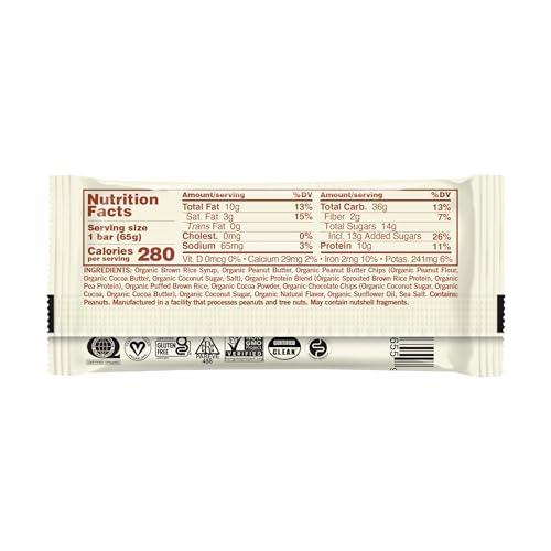 GoMacro GoMacro Macrobar, Double Chocolate Peanut Butter Chips, 2.3 Ounce