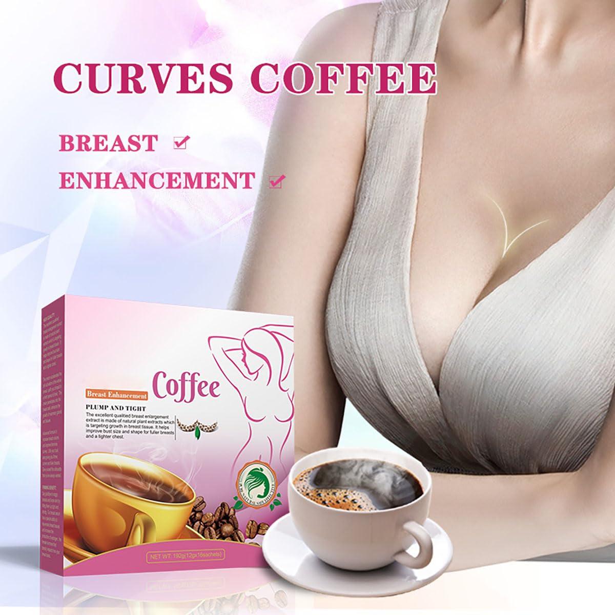 WEERSHUN Papaya Coffee - Papaya Pueraria Breast Enhancement Coffee 16bags/Box (1 Box)