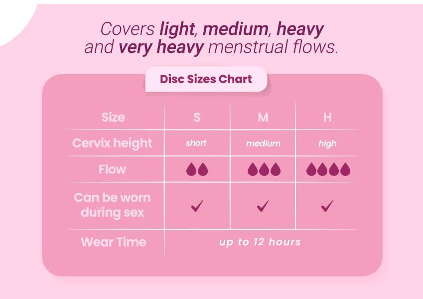 Lumma LUMMA Menstrual Disc | Includes Carrying Pouch and Silicone String for Easy Removal | Comfortable & Sustainable Choice to Tampons |Reusable Medical Grade Silicone,Leak-Proof |Transparent,Medium-Cervix