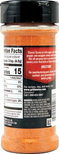 McCormick Grill Mates McCormick, Grill Mates Barbecue Rub, 6 Oz (Pack of 2)